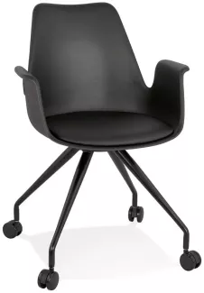 Kokoon Design Bürostuhl Fierce Metall Schwarz