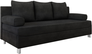 Schlafsofa Dover Cord (Sofa ohne Polsterhocker, Farbe: Poso 135)