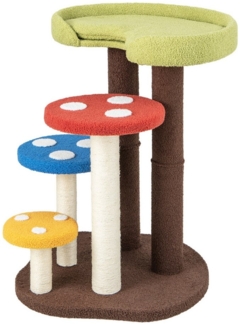 COSTWAY Kratzbaum Pilzoptik 60x65x94cm