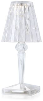 Battery Tischlampe transparent