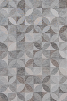 Teppich Lola&Moi Rondo Rock Crystal 200 x 280 cm