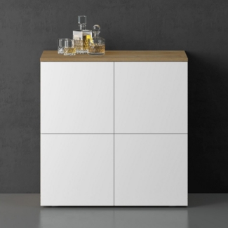 doporro Sideboard Kommode Möbel Mehrzweckschrank Push-to-Open Aufbewahrungsschrank