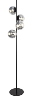 ECO Light 9540 PT-4 SI LED-Stehleuchte ALTAIR rauchsilber 3000K