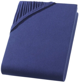 Zestri Spannbettlaken COMFORT Jersey aus 100% Baumwolle, Gummizug: rundum, für Boxspringbett, Wasserbett, Topper, normale Matratzen