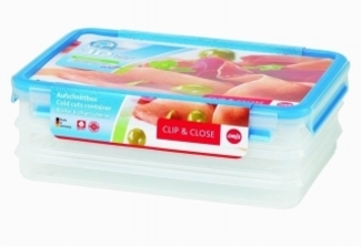 emsa Vorratsdosen „Clip & Close 3D“ 508556 Clip&close Dose 3d 3x1,0