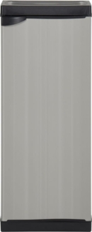 vidaXL Garten-Lagerschrank mit 1 Boden Grau und Schwarz 35x40x85 cm 340982