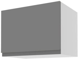Küchenklapphängeschrank AVELLINO 50x32,5x36cm grifflos Acryl Fronten Farbe wählbar (AV-W4B/50)