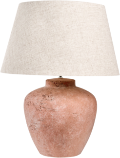 Tischlampe BARTON Keramik Braun