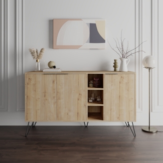 Konsole, 'Clara', 83 x 35,6 x 142, Eiche