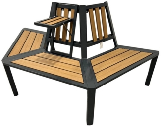 abc HOME Baumbank halbrund, erweiterbar, 3 Varianten, Erweiterbar
