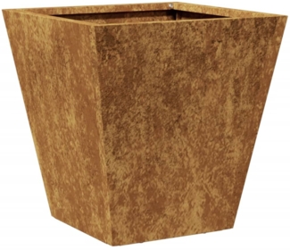 vidaXL Pflanzkübel 30x30x30 cm Wetterfester Stahl 851050