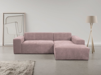 WERK2 Ecksofa Zeus-L, Curvy Trend Ecksofa mit urbaner Optik