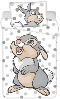 Disney Thumper Bettwäsche-Set – Kuschelige Kinderbettwäsche 100x135 cm & 40x60 cm