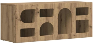 vidaXL TV-Schränk Artisan-Eiche 100 x 35 x 40 cm Holzwerkstoff 891273