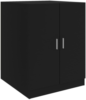 vidaXL Waschmaschinenschrank Schwarz 71x71,5x91,5 cm 808396