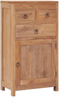 vidaXL Sideboard 50x30x90 cm Massivholz Teak 287237