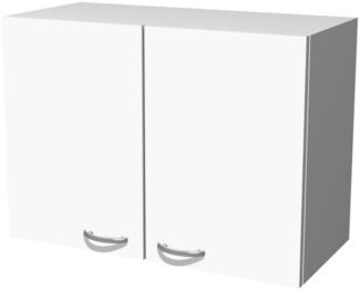 Flex-Well Hängeschrank Hängeschrank Küche - 80 cm breit - Weiß – Witus