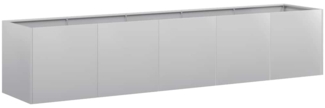 vidaXL Pflanzkübel 200 x 40 x 40 cm Verzinkter Stahl 860687
