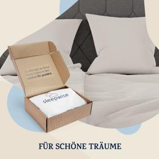 Soft Wonder-Edition Bettwäsche 240x220 cm Mikrofaser Beige