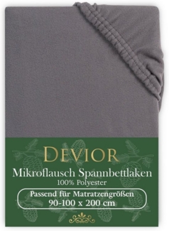 Devior Spannbettlaken Spannbetttuch Bettlaken Winter Flausch Warm Leintuch, Fleece, Gummizug: Rundumgummizug, Matratzen Bezug bis 22cm Matratzenhöhe Kuschelig Flauschig