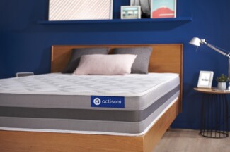 Actiflex relax matratze 105x200 cm, Taschenfederkern und Memory-Schaum, Härtegrad 3, Höhe :24 cm, 5 Komfortzonen