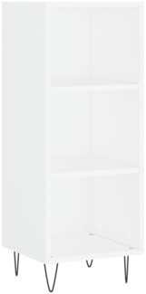 vidaXL Sideboard Weiß 34,5x32,5x90 cm Holzwerkstoff 828724