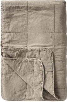 Wohndecke Vintage Quilt unifarben, Ib Laursen