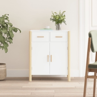 vidaXL Sideboard Weiß 62x38x75 cm Holzwerkstoff 345675