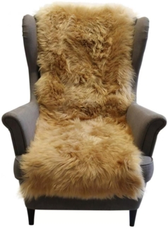 Lammfell Sesselauflage Coburger Fuchsschaf Größe: 160 x 50 cm