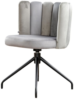 KAWOLA Esszimmerstuhl JADA Polsterstuhl - Bequemer Samt Stuhl - Drehbar (1 St), Eleganter Samtbezug. Velvet. Designstuhl. Stabil. Komfortabel