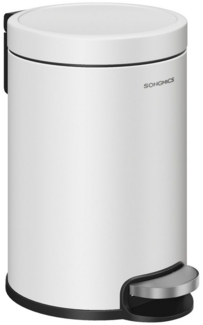 SONGMICS Mülleimer Kosmetikeimer Kosmetikeimer, 3/6 L Mülleimer Bad, Tretmülleime