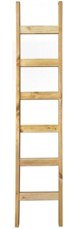 Home affaire Leiterregal Soeren, aus massiver Kiefer, Höhe 190 cm, funktionales Design