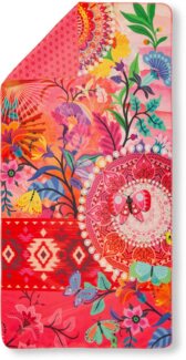 hip Sporthandtuch Giselah, Microfaser (Packung, 1-St), Mikrofaser, 50x100, Schnelltrocknend, Reise, Sport, Wendeoptik, Bunt