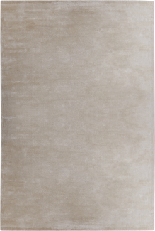 Teppich Viskose hellbeige 200 x 300 cm Kurzflor GESI II