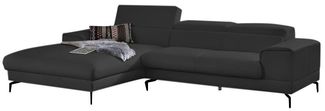 W.SCHILLIG Ecksofa piedroo, Designsofa mit tollem Sitzkomfort, L-Form, Kopfteilverstellung, wahlweise mit Sitztiefenverstellung, Breite 303cm