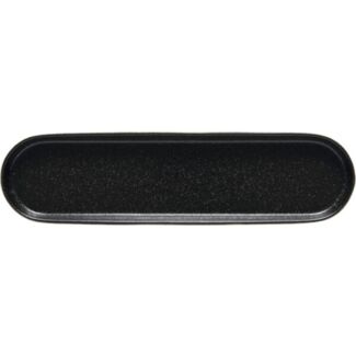 COSTA NOVA Notos Teller flach, oval, latitude black, Länge: 354 mm