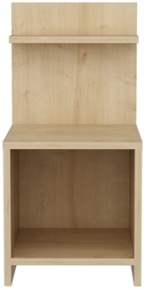 Calicosy Nachttisch mit 1 Fach Holzdekor Eiche H72 cm – ULLMAN - Helles Holz