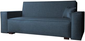 Schlafsofa Sofa Viva Duo IV (Farbe: Neve 77)