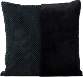 Kissen SVELA schwarz (BHT 50x8x50 cm)