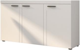 Furnix Kommode Alvor Sideboard Anrichte mit 3 Türen 149 cm klassisch, 148,8x82x40,3 cm, multifunktional einsetzbar & zeitlos