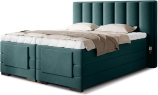 Eltap Veros Elektrischen Bett (Velvetmat 38) 140x200 Holzrahmen