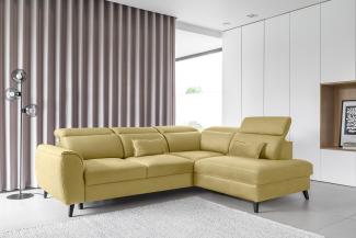 Wohnideebilder Noble Gelb Ecksofas & Eckcouches CO-NOB-RT-45SAV