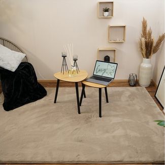 Consilio Concept Fellteppich Teppich Hasenfell Imitat COZY Fell Hochflor rechteckig Höhe: 22 mm