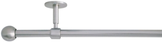 ondeco Gardinenstange Teleskopgarnitur Allrounder, Ø 19 mm, 1-läufig, ausziehbar, Bohren, verschraubt