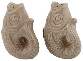 Giftcompany Salz- / Pfefferstreuer Monsieur Carafon Salz-/Pfefferstreuerset sandstone 2tlg, (Gewürzmühlen)