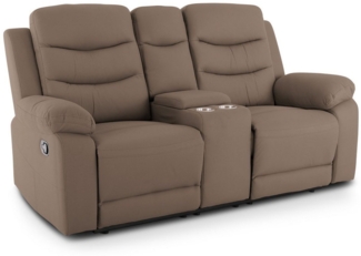 Raburg 2-Sitzer Kinosessel, 2er-Fernsehsessel, mechanisch, Pixx, mit Relaxfunktion, für 2 Personen, Belastbarkeit je Sitzplatz 130 kg
