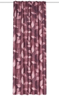 Clever-Kauf-24 Verdunkelungsvorhang Verdunkelungsschal Ateka mit Kombiband bordeaux BXH 135x245cm, Multifunktionsband, verdunkelnd