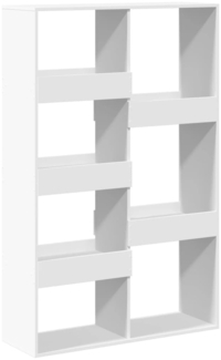 vidaXL Bücherregal Weiß 100x33x155,5 cm Holzwerkstoff 3309393