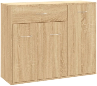 vidaXL Sideboard Sonoma-Eiche 88x30x70 cm Holzwerkstoff 800678