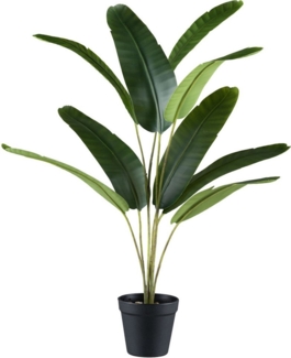 Kunstpalme Bananenpflanze, Creativ green, Höhe 65 cm, mit neun Blattwedeln